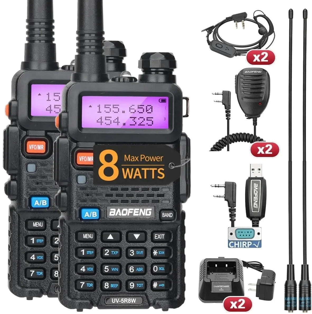 CommTrack V128 – Baofeng Dual Band Ham Radio