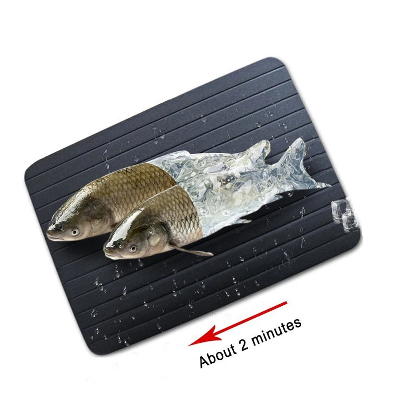 FrostGone™ Rapid Defrost Tray – No Electricity Needed