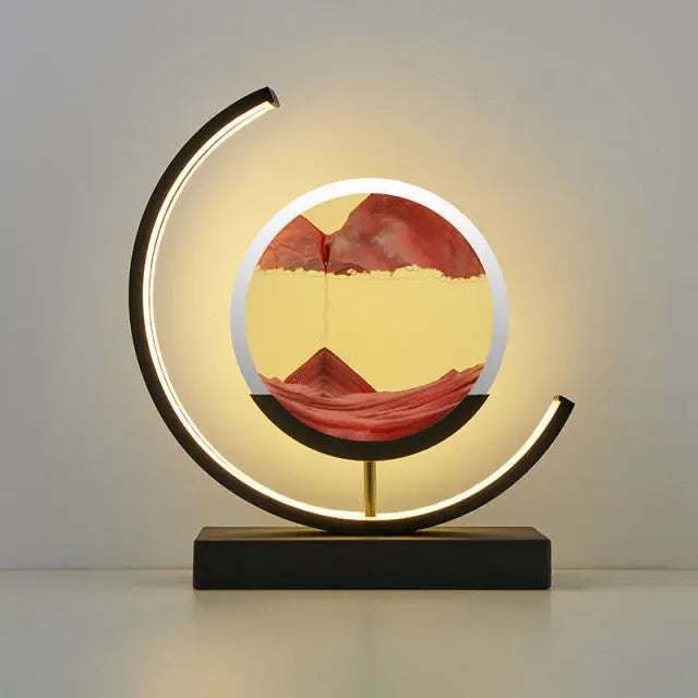 GlowTimer™ Custom – 2024 LED Sand Clock 3D Light Display