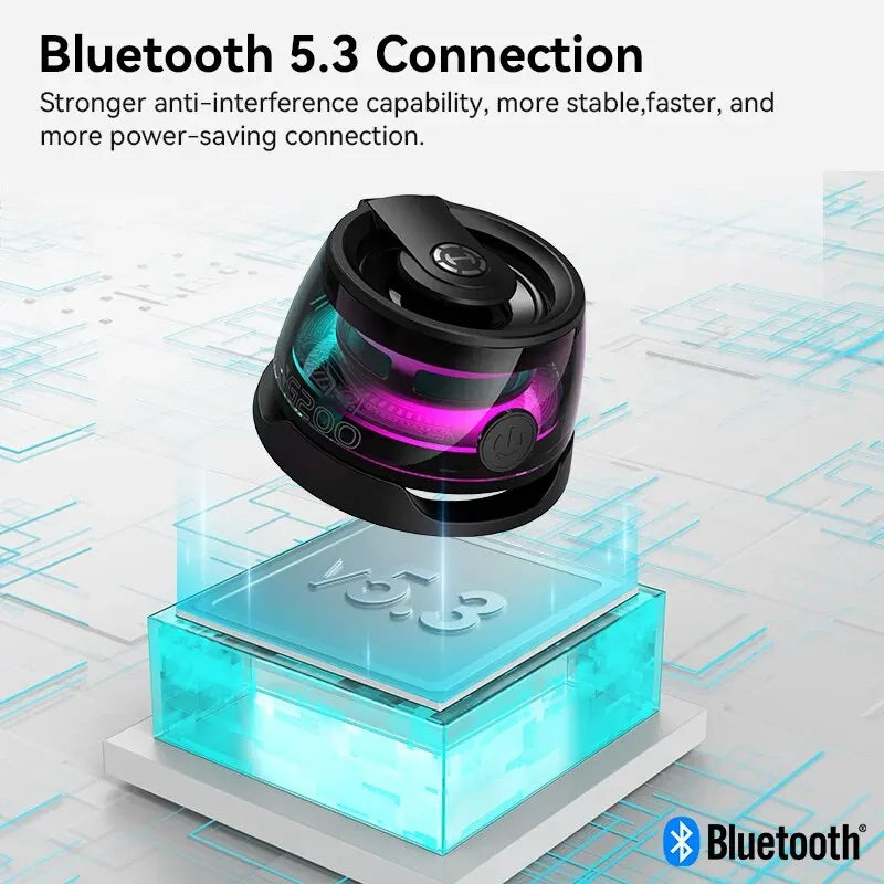 PulseBox G200 – Edifier RGB Mini Bluetooth Speaker & Phone Stand