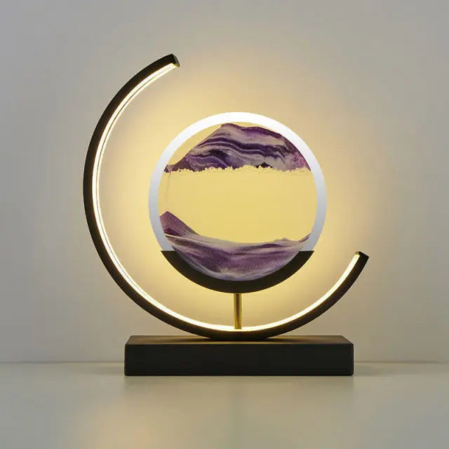 GlowTimer™ Custom – 2024 LED Sand Clock 3D Light Display