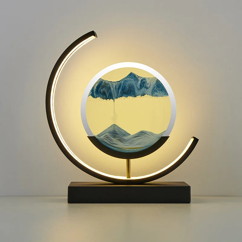 GlowTimer™ Custom – 2024 LED Sand Clock 3D Light Display