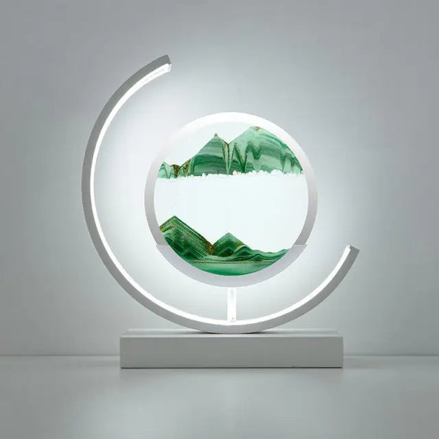 GlowTimer™ Custom – 2024 LED Sand Clock 3D Light Display