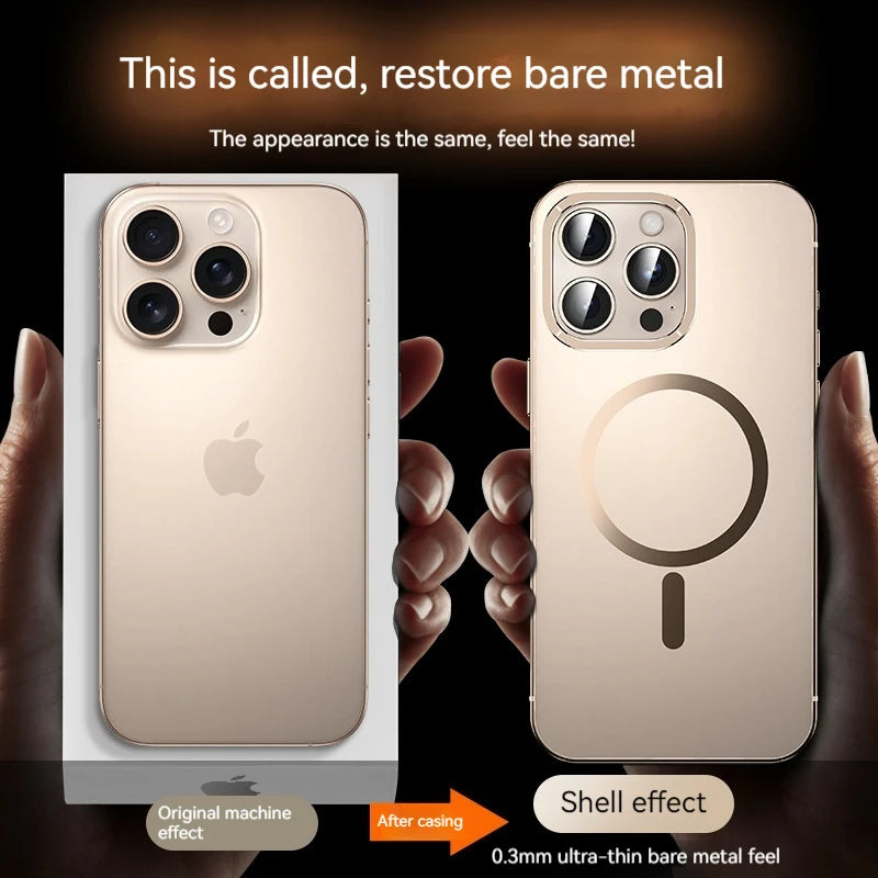 MagSteel™ Shield – Matte MagSafe iPhone 15/16 Pro Max Case
