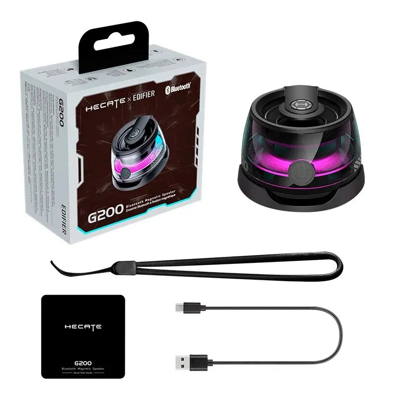 PulseBox G200 – Edifier RGB Mini Bluetooth Speaker & Phone Stand