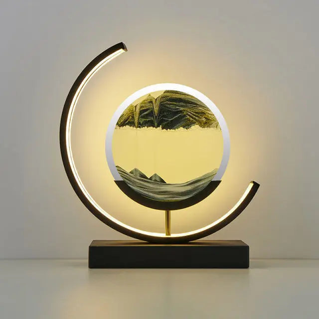 GlowTimer™ Custom – 2024 LED Sand Clock 3D Light Display