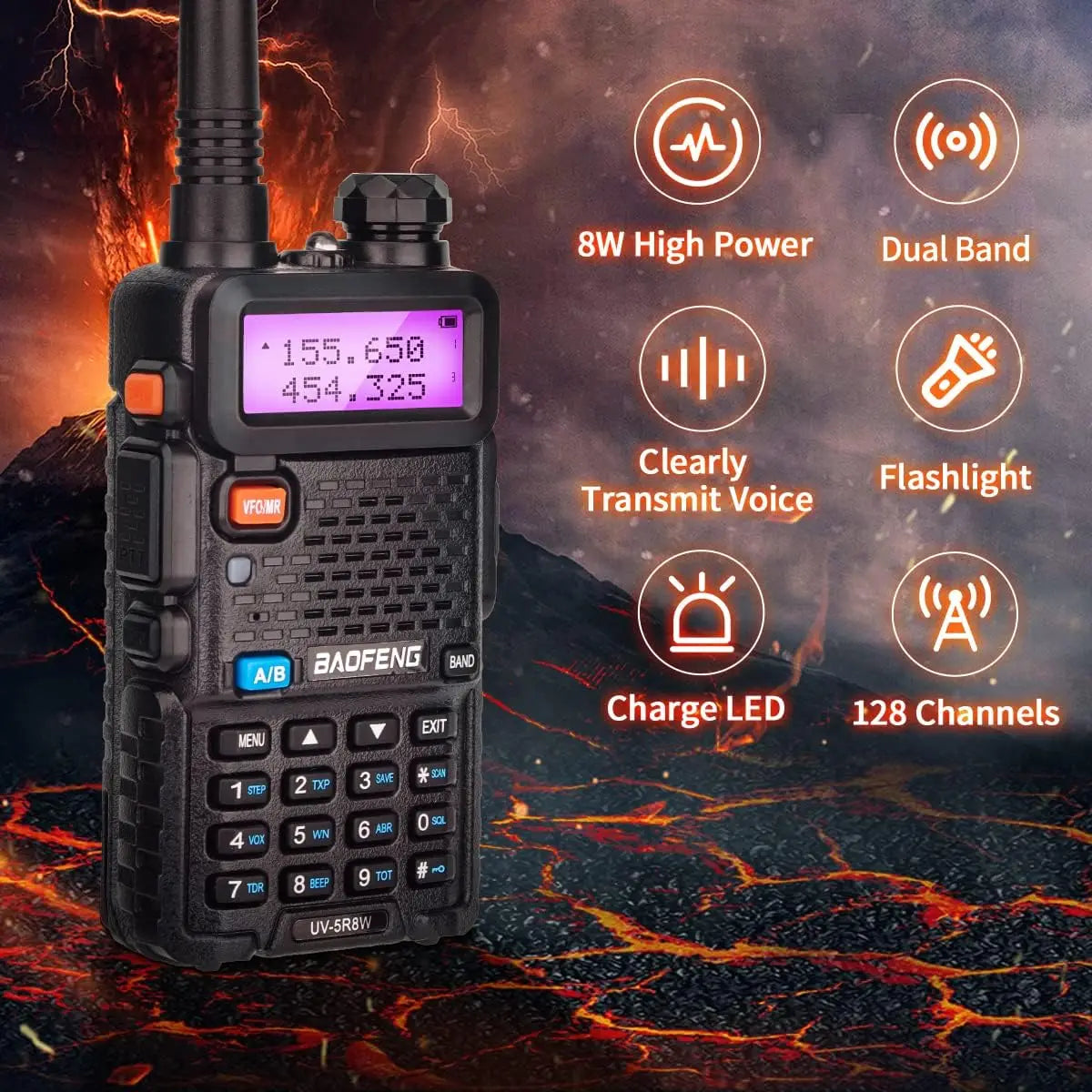 CommTrack V128 – Baofeng Dual Band Ham Radio