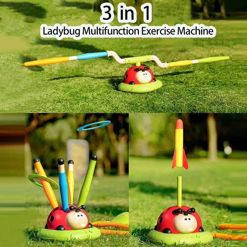BugBounce™ – 4-in-1 Ladybug Outdoor Game for Kids