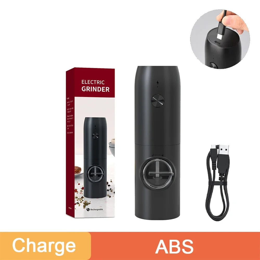 MillSense™ Elite – Automatic Salt & Pepper Grinders with Charging Dock