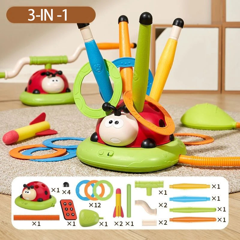 BugBounce™ – 4-in-1 Ladybug Outdoor Game for Kids