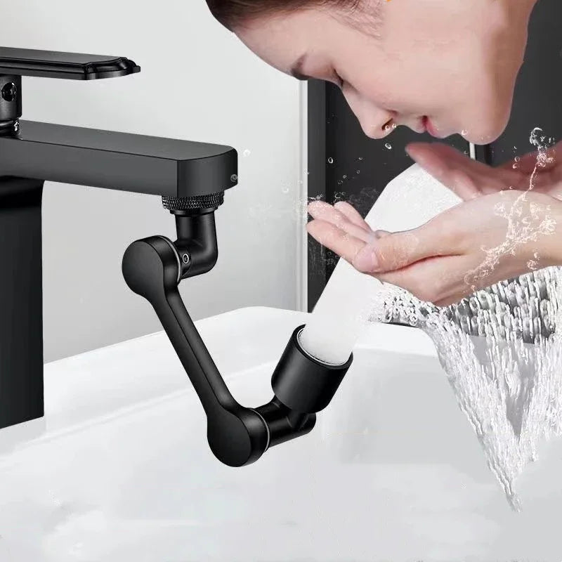 AquaBot™ Nozzle – Universal Robotic Arm Faucet Aerator for Kitchen & Basin