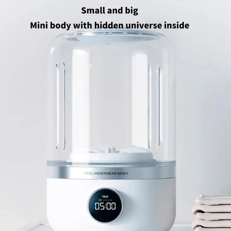 MiniWash Go™ – Portable Rechargeable Washer for Baby Clothes & Delicates