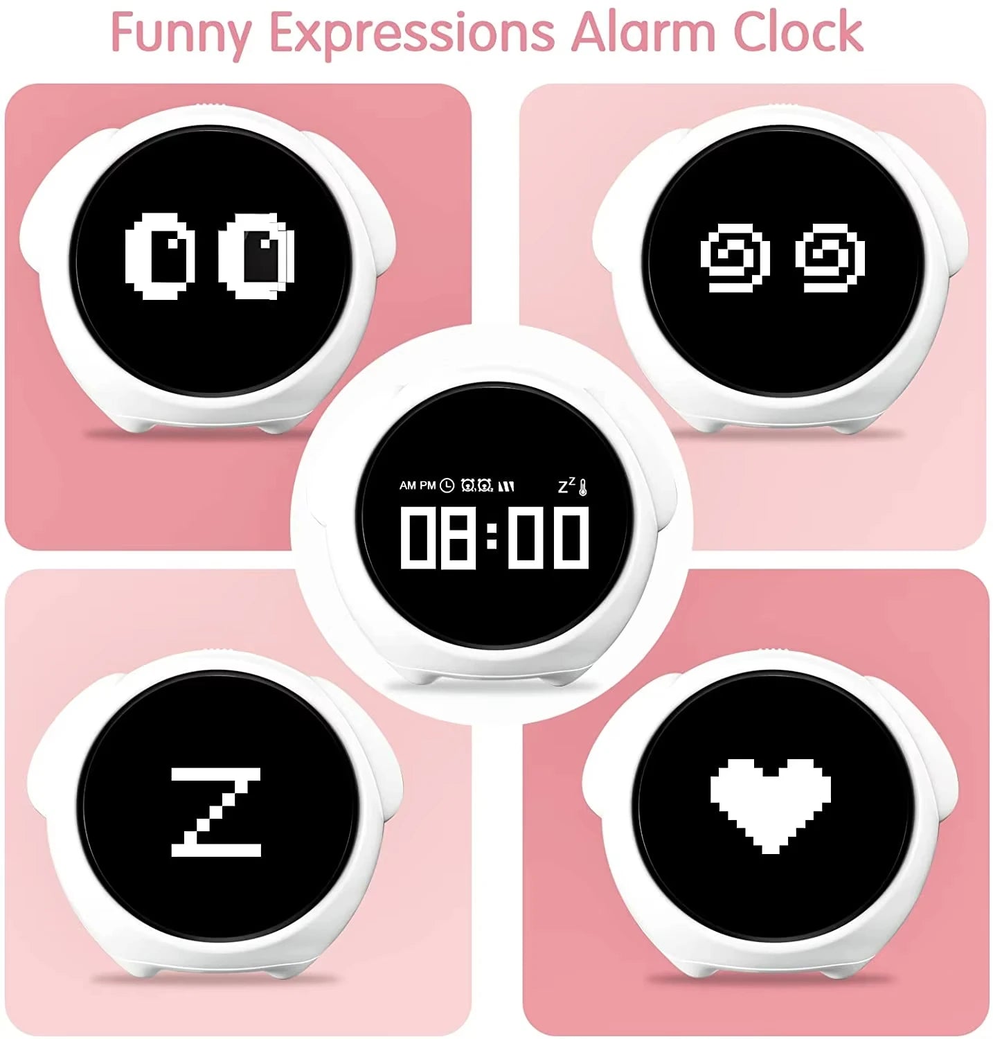 GlowPals Kids Clock – Cartoon Light-Up Alarm for Children