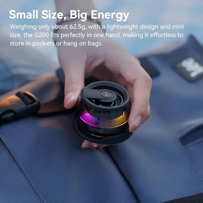 PulseBox G200 – Edifier RGB Mini Bluetooth Speaker & Phone Stand