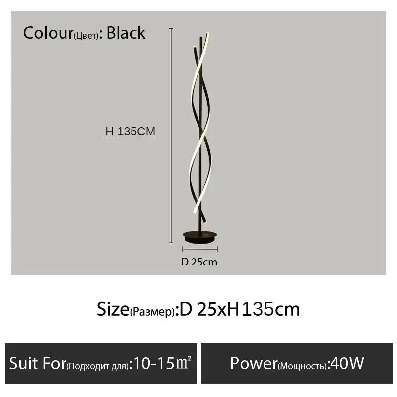 NeoLume – Lámpara RGB minimalista nórdica