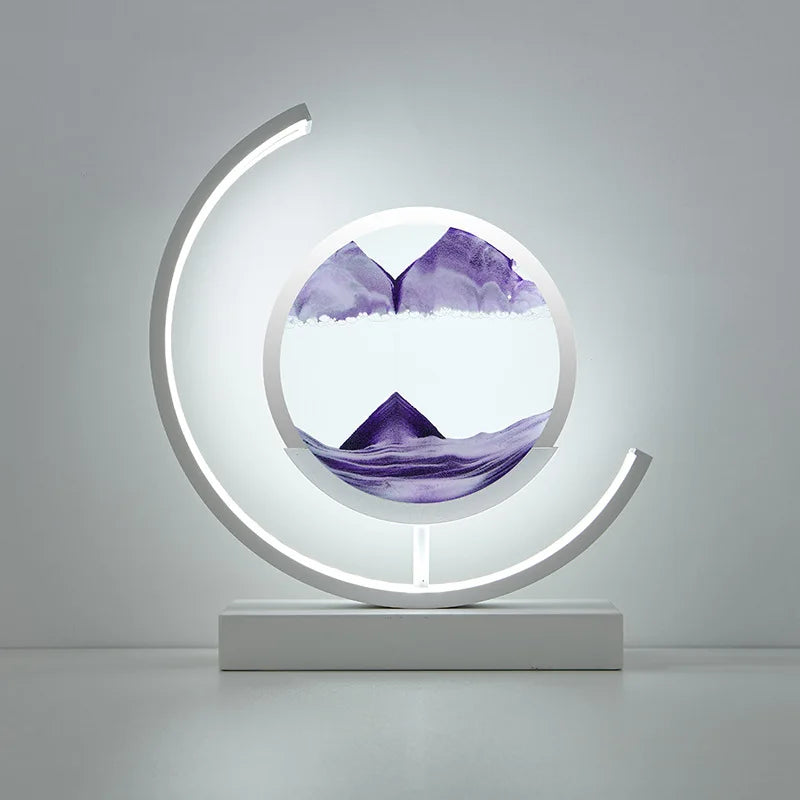 GlowTimer™ Custom – 2024 LED Sand Clock 3D Light Display