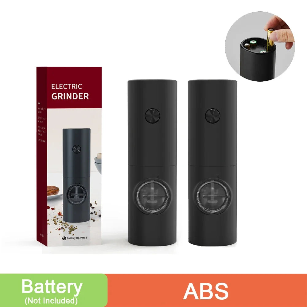MillSense™ Elite – Automatic Salt & Pepper Grinders with Charging Dock