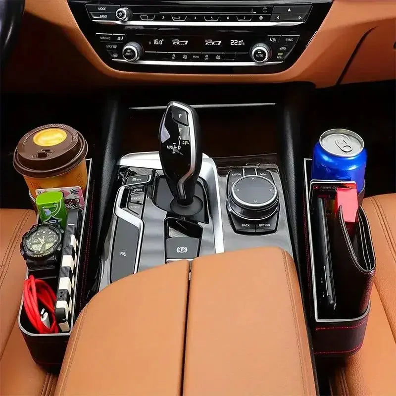 DriveStash™ – Car Seat Gap Filler & Storage Pocket Organizer