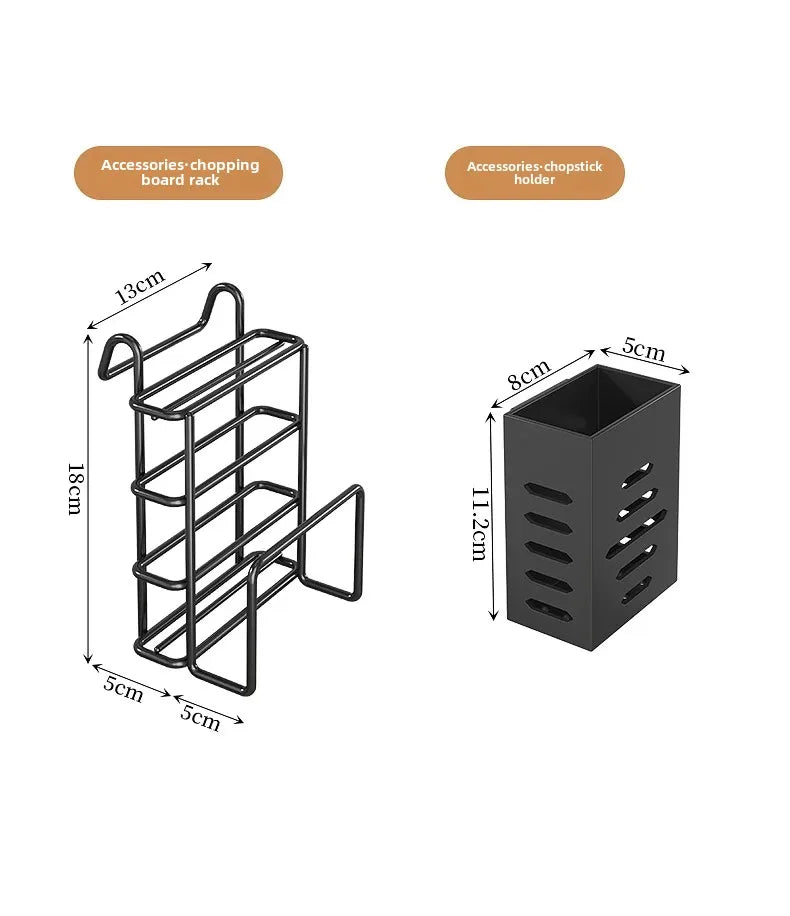 DryMax DuoRack™ – 2-Tier Adjustable Stainless Steel Dish Organizer