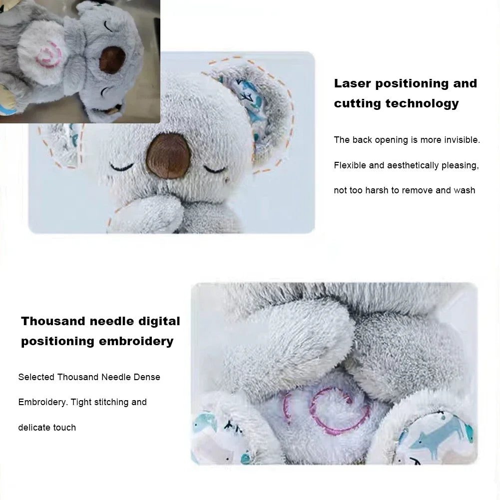 SnuggleKoala™ – Light & Sound Sleep Soother for Babies