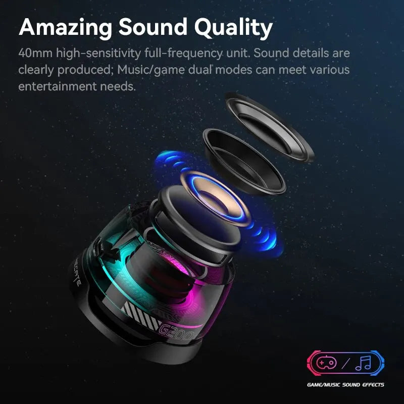 PulseBox G200 – Edifier RGB Mini Bluetooth Speaker & Phone Stand