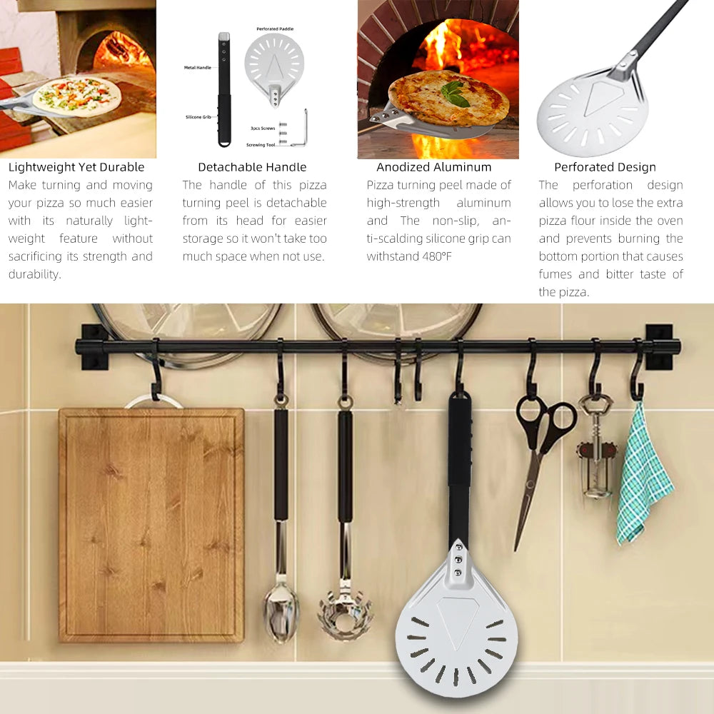 BakeMaster XL – Big Nonstick Pizza Turner