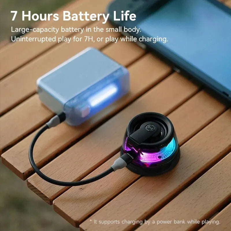 PulseBox G200 – Edifier RGB Mini Bluetooth Speaker & Phone Stand