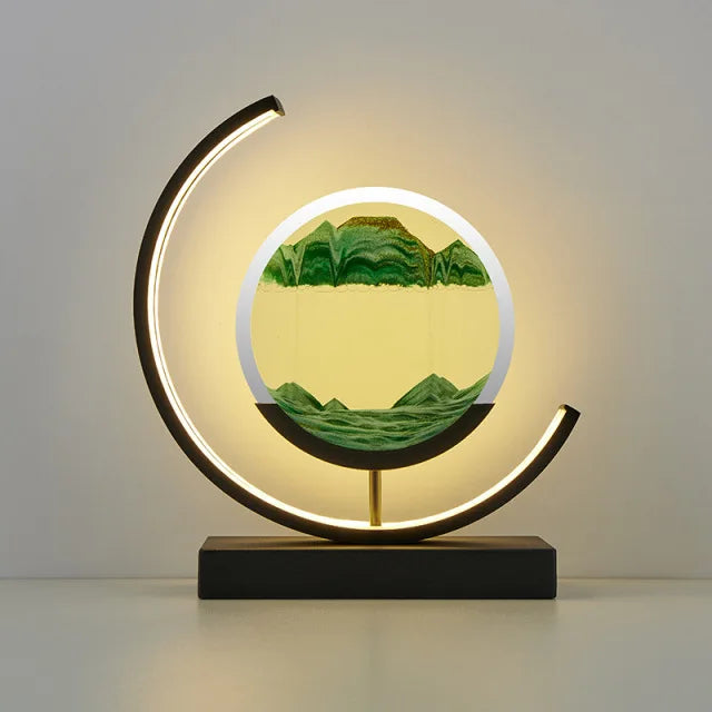 GlowTimer™ Custom – 2024 LED Sand Clock 3D Light Display