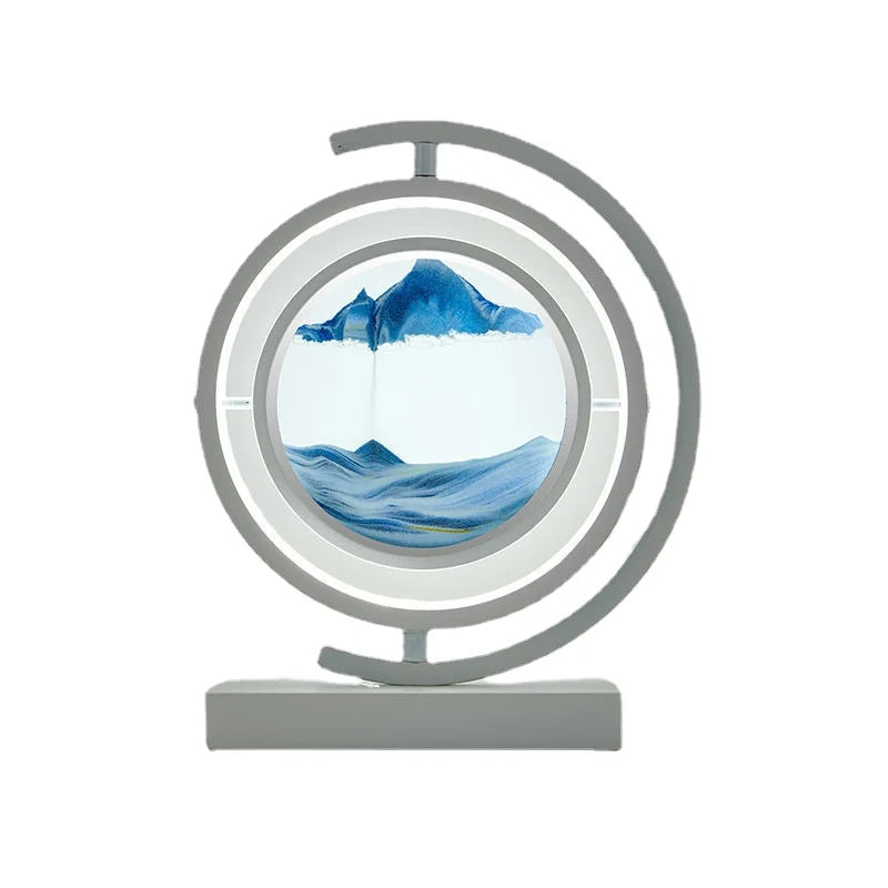GlowTimer™ Custom – 2024 LED Sand Clock 3D Light Display