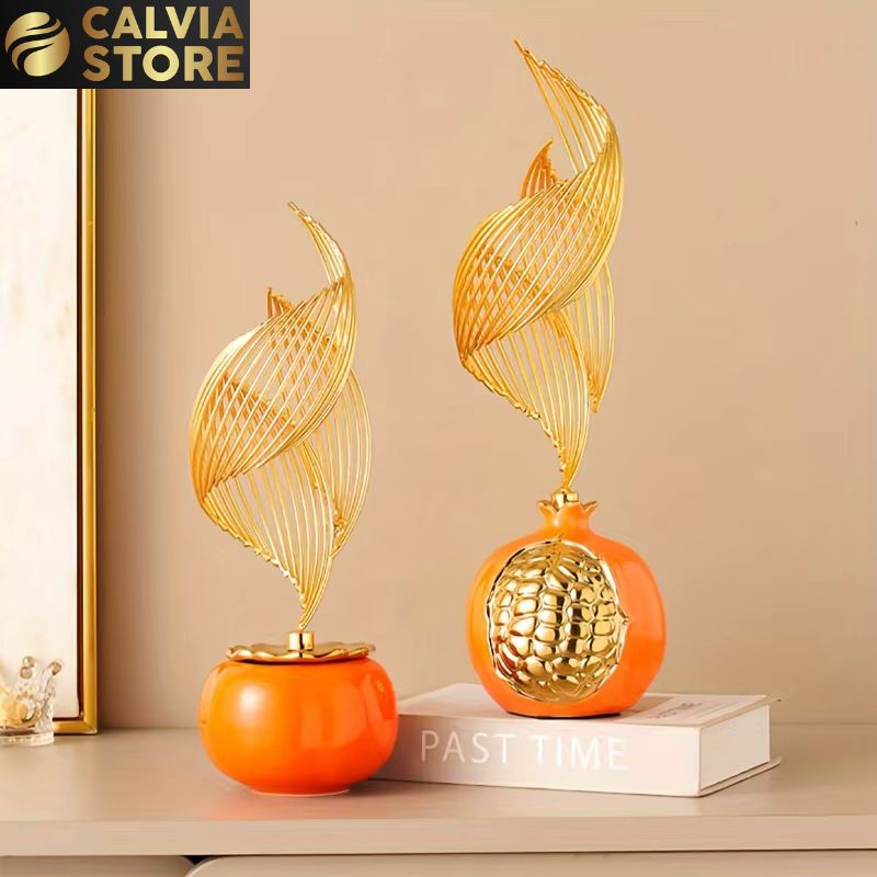 Nordic Ceramic Figurine Modern Living Room Decor