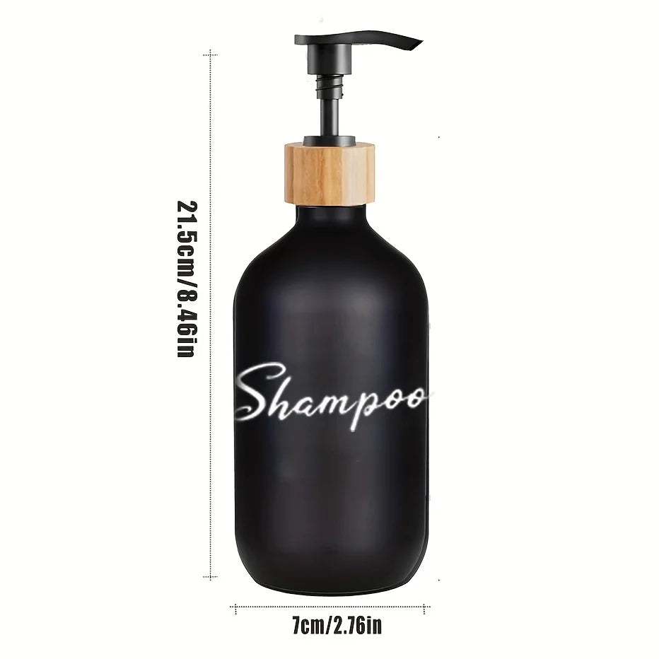 EssenceFlow – 3-Pack Lotion & Shampoo Dispenser Bottles