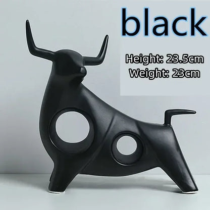 Monochrome Forest – Nordic Porcelain Animal Figurines
