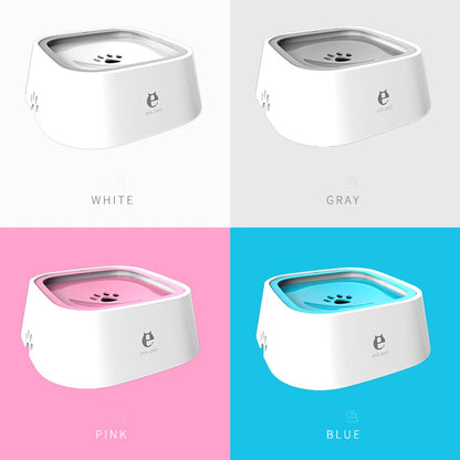 DrySip™ Pet Bowl – No-Spill Floating Water Dispenser for Dogs & Cats