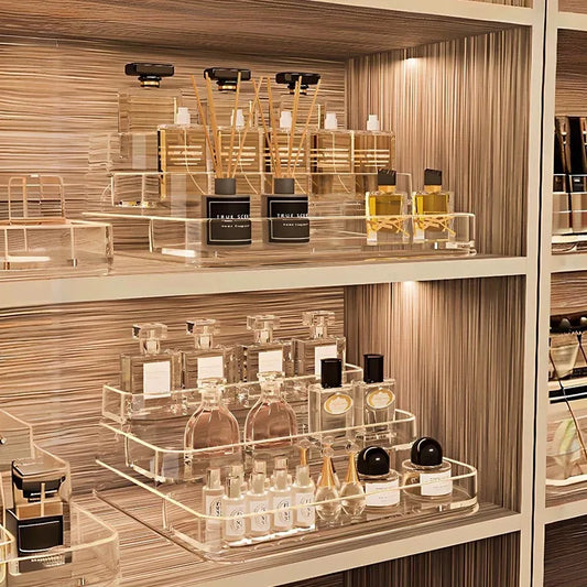 GlowNest – Vanity Organizer for Skincare & Fragrances