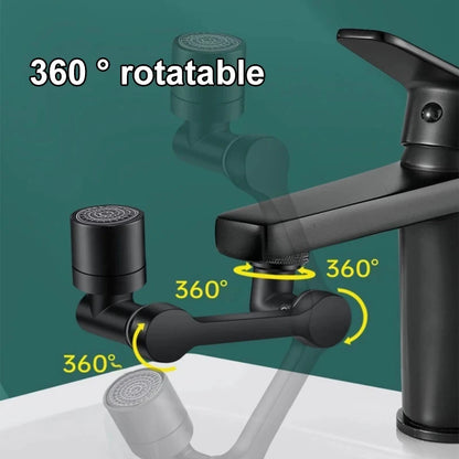 AquaBot™ Nozzle – Universal Robotic Arm Faucet Aerator for Kitchen & Basin