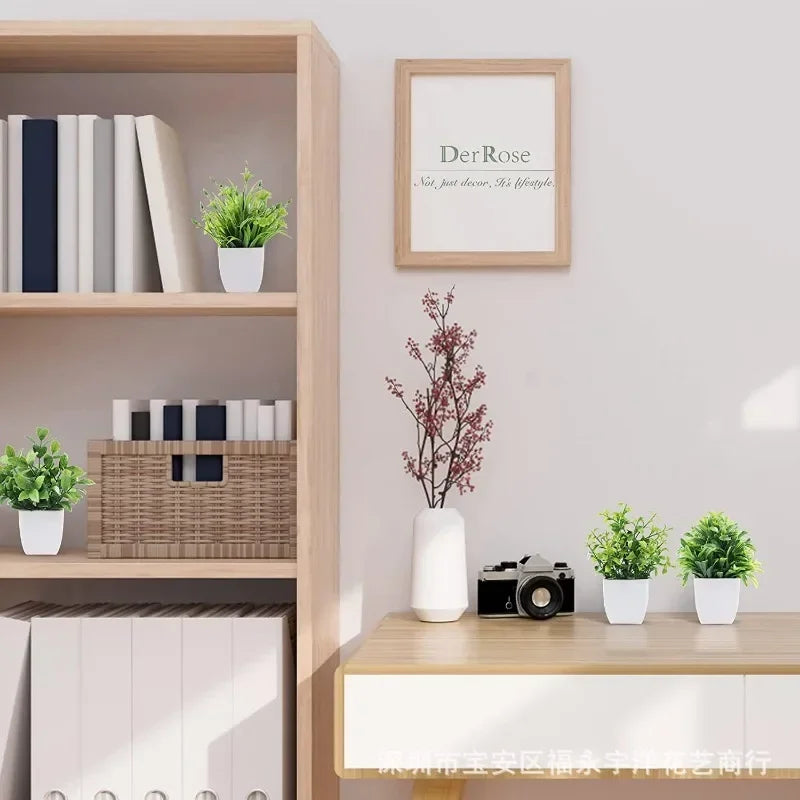 Artificial Eucalyptus Bonsai – Green Décor for Indoors and Outdoors