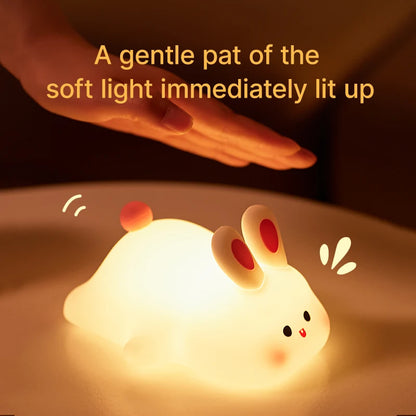 LumiRabbit – Touch Soft Bunny Night Light for Kids