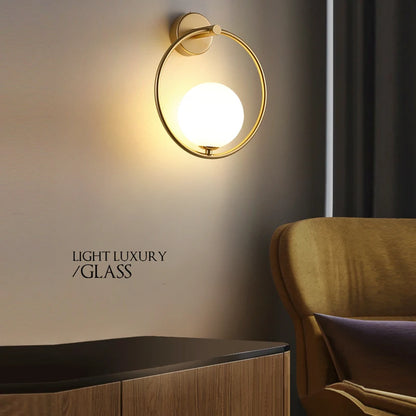 Modern LED Wall Lamp – Cozy Light for Bedroom & Living Room