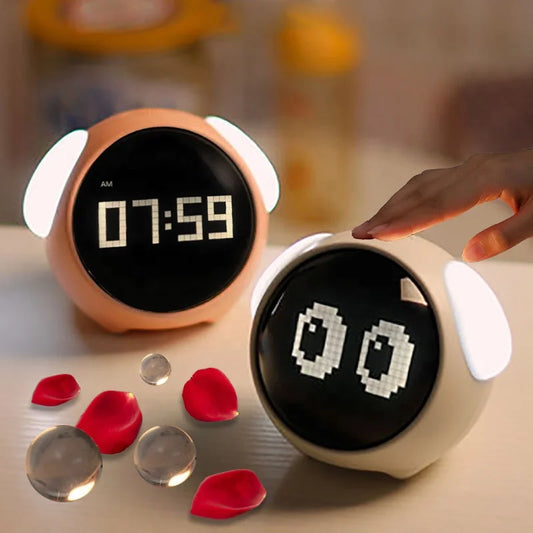 GlowPals Kids Clock – Cartoon Light-Up Alarm for Children