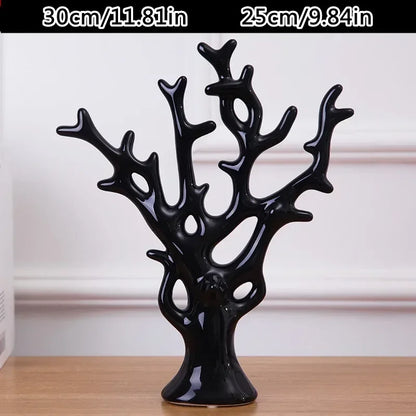 Monochrome Forest – Nordic Porcelain Animal Figurines