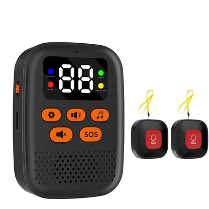 CareAlert™ Watch – Wireless SOS Call Button & Pager for Elderly Care