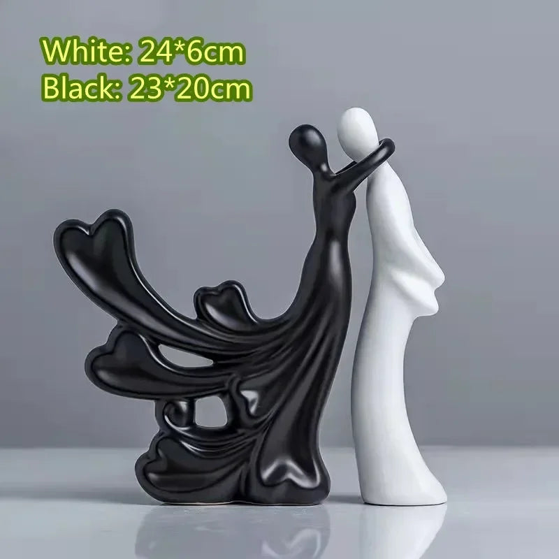 Monochrome Forest – Nordic Porcelain Animal Figurines