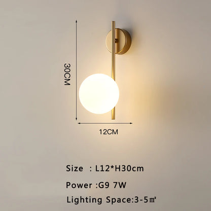 Modern LED Wall Lamp – Cozy Light for Bedroom & Living Room