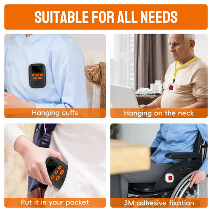 CareAlert™ Watch – Wireless SOS Call Button & Pager for Elderly Care