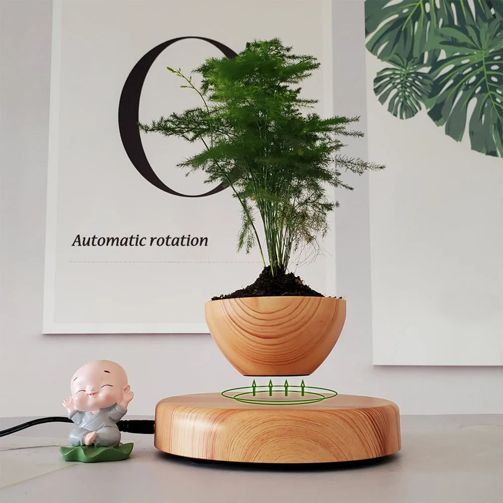 Levitating Plant Pot for Modern Home Decoration