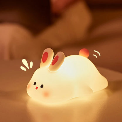 LumiRabbit – Touch Soft Bunny Night Light for Kids