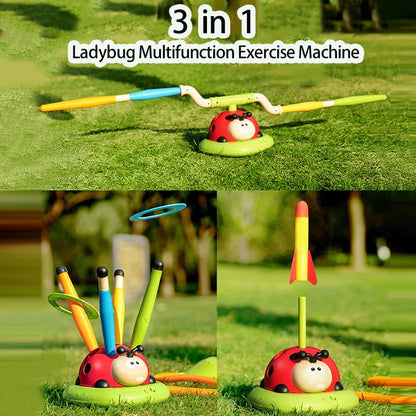 BugBounce™ – 4-in-1 Ladybug Outdoor Game for Kids