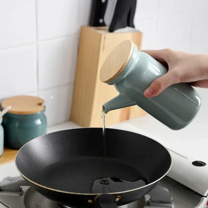 TasteCraft™ Ceramic Set – Complete Kitchen Spice & Oil Organizer