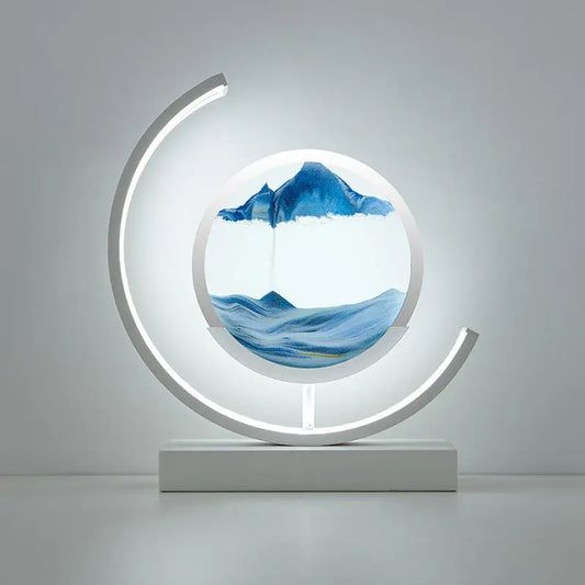 GlowTimer™ Custom – 2024 LED Sand Clock 3D Light Display