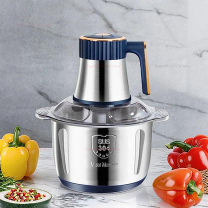 teelPulse Kitchen Pro – 5-Speed Electric Meat Grinder & Blender